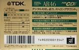 Compact Cassette: TDK  - AR 46