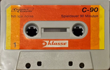 Compact Cassette: Unknown Klasse -  90