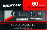 Compact Cassette: Unknown Digitech -  60