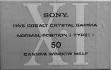 Compact Cassette: Sony  - XI 50