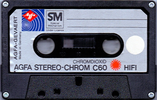 Compact Cassette: AGFA  - Stereochrom 60