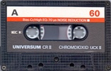 Compact Cassette: ICM Universum - UCX II 60