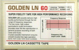 Compact Cassette: Unknown Golden -  60