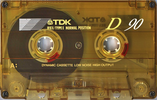 Compact Cassette: TDK  - D 90