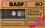 Compact Cassette: BASF  - Chrome Maxima II 90