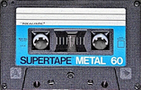 Compact Cassette: Radio Shack SUPERTAPE - Metal 60