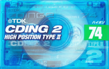 Compact Cassette: TDK  - CDing 2 74