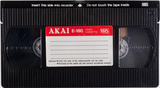 VHS, Video Home System:  Akai -  180