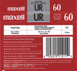 Compact Cassette: Maxell / Hitachi Maxell - UR 60