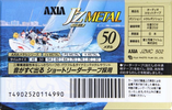 Compact Cassette: FUJI AXIA - J`z Metal 50