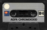 Compact Cassette: AGFA  - Chromdioxid 60+6