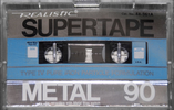 Compact Cassette: Realistic SUPERTAPE - Metal 90