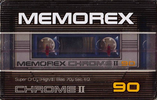 Compact Cassette: Memorex  - Chrome II 90