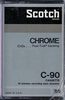 Compact Cassette: 3M Scotch - Chrome 90