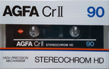 Compact Cassette: AGFA  - Stereochrom HD 90