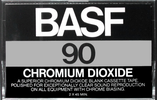 Compact Cassette: BASF  - Chromium Dioxide 90