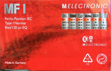 Compact Cassette:  Melectronic - MF I 90