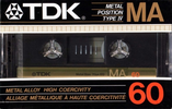 Compact Cassette: TDK  - MA 60