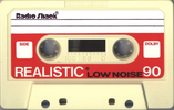 Compact Cassette: Realistic  -  90