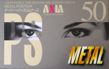 Compact Cassette: FUJI AXIA - PS-Metal 50