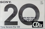 Compact Cassette: Sony  - CDix 20