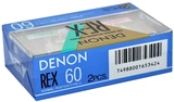 2 pack Denon RE-X 60 Type I Normal 1987 Japan