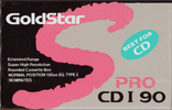 Compact Cassette: GoldStar / LG Goldstar - CD I Pro 90