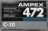 Compact Cassette: AMPEX Ampex - 472 10