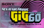 Compact Cassette: Sony  - GIG-1 60