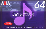 Compact Cassette: FUJI AXIA - J`z 1 Color 64