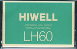 Compact Cassette: Unknown Hiwell -  60