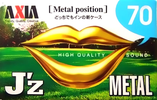 Compact Cassette: FUJI AXIA - J`z Metal 70