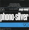 Compact Cassette: Unknown Phono-Silver -  90