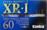 Compact Cassette:  Konica - XR-I 60