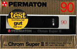 Compact Cassette:  Permaton - Chrom Super II 90