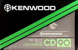 Compact Cassette:  Kenwood - CD 90