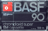 Compact Cassette: BASF  - Chromdioxid Super 90