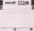 Compact Cassette: Maxell / Hitachi Maxell - UR 120