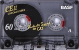 Compact Cassette: BASF  - CE II 60