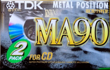 Compact Cassette: TDK  - MA 90