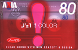 Compact Cassette: FUJI AXIA - J`z 1 Color 80