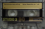 Compact Cassette:  Magnex - Studio 3 60