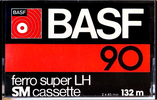 Compact Cassette: BASF  - Ferro Super LH 90