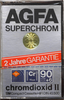 Compact Cassette: AGFA  - Superchrom 90+6