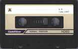 Compact Cassette: GoldStar / LG Goldstar - HD 60