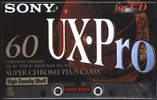 Compact Cassette: Sony  - UX-PRO 60