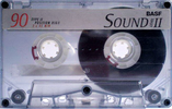 Compact Cassette: BASF  - Sound II 90