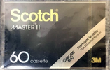 Compact Cassette: 3M Scotch - Master II 60