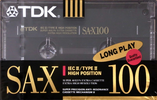 Compact Cassette: TDK  - SA-X 100