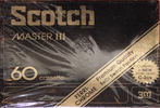 Compact Cassette: 3M Scotch - Master III 60